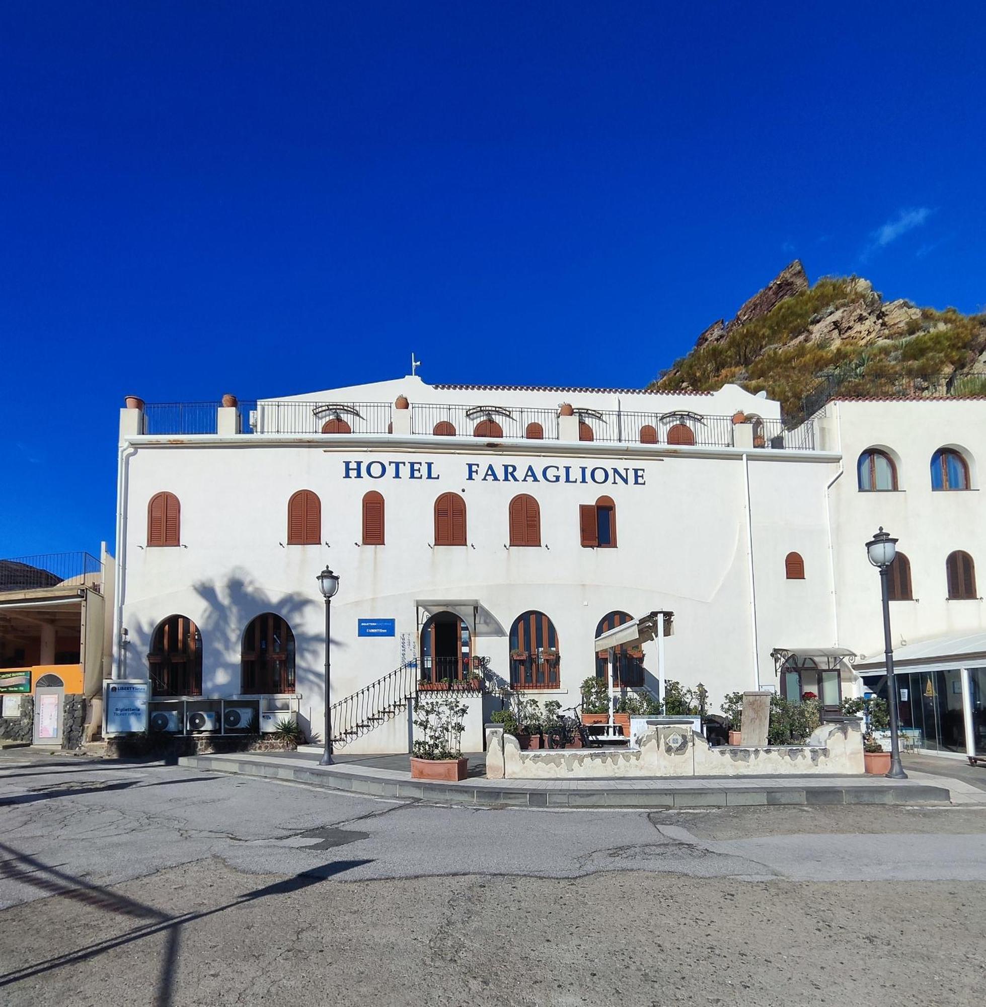 Hotel Faraglione วุลกาโน ภายนอก รูปภาพ